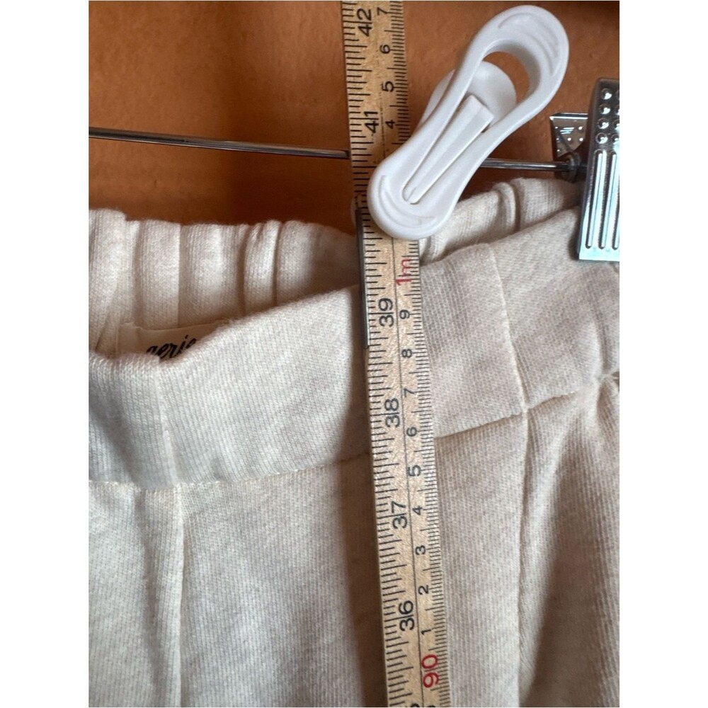 NWT Aerie Oatmeal Wide Leg Lounge Sweatpants XS - Picture 6 of 9